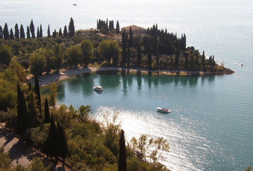 Lago di Garda — Foce Torrente Volpara