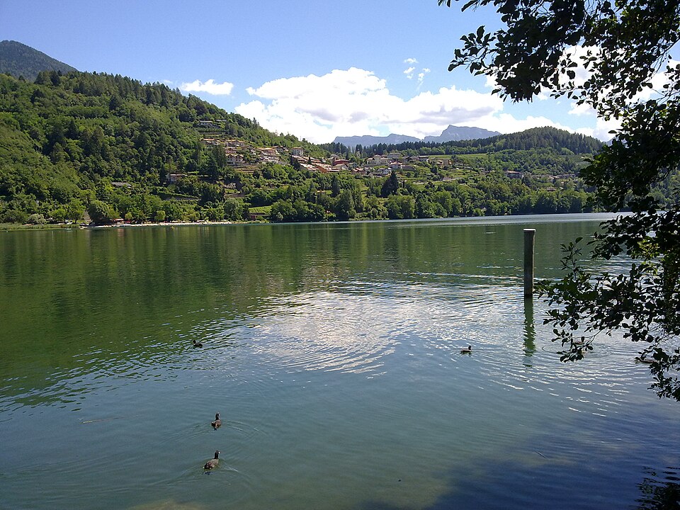 Lago di Caldonazzo — Spiaggia Lido San Cristoforo