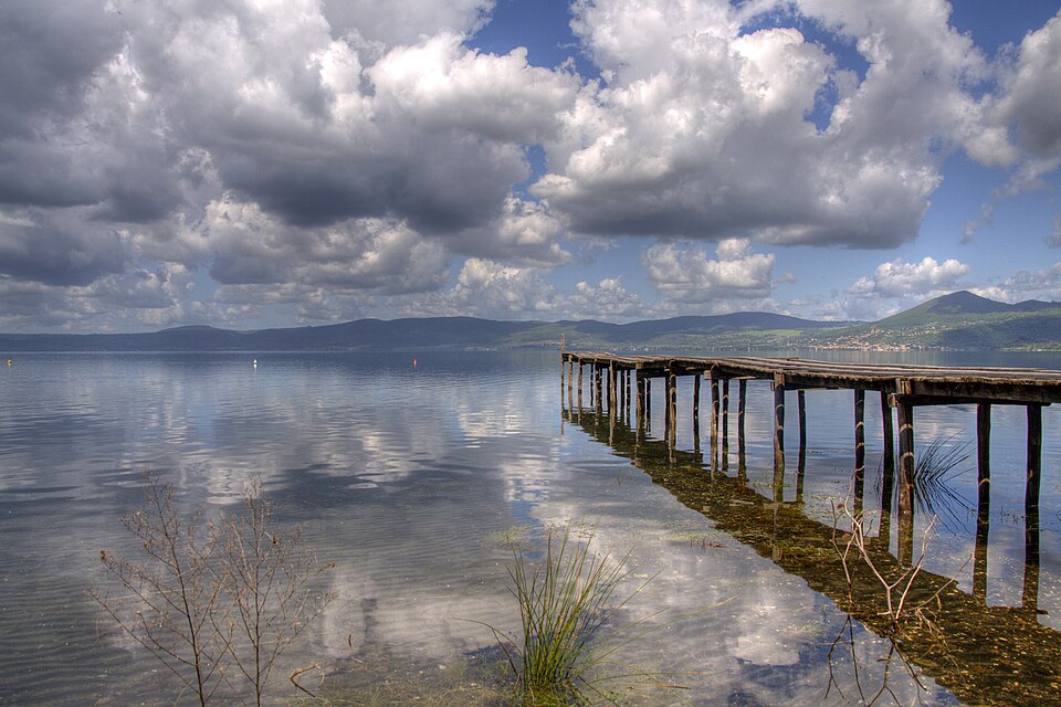 Lago di Bracciano — 250 Mt Dx Foce Fosso Casacci