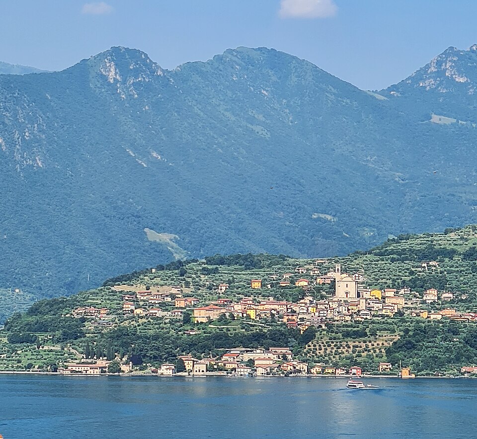 Lago d'Iseo — Foce Torrente Rino