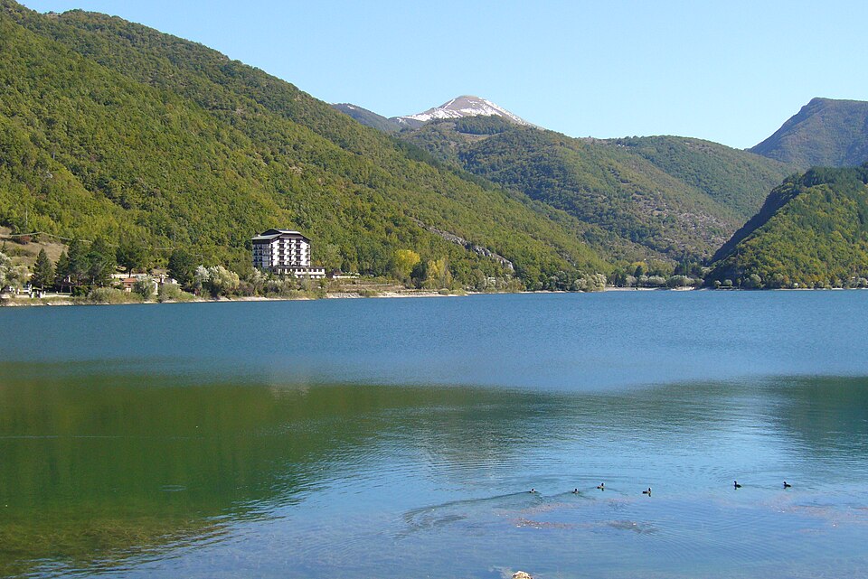 Lago di Scanno — Antistante Bocca Del Lago
